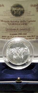 I Emissione: "Cornucopie arcaiche della fortuna"